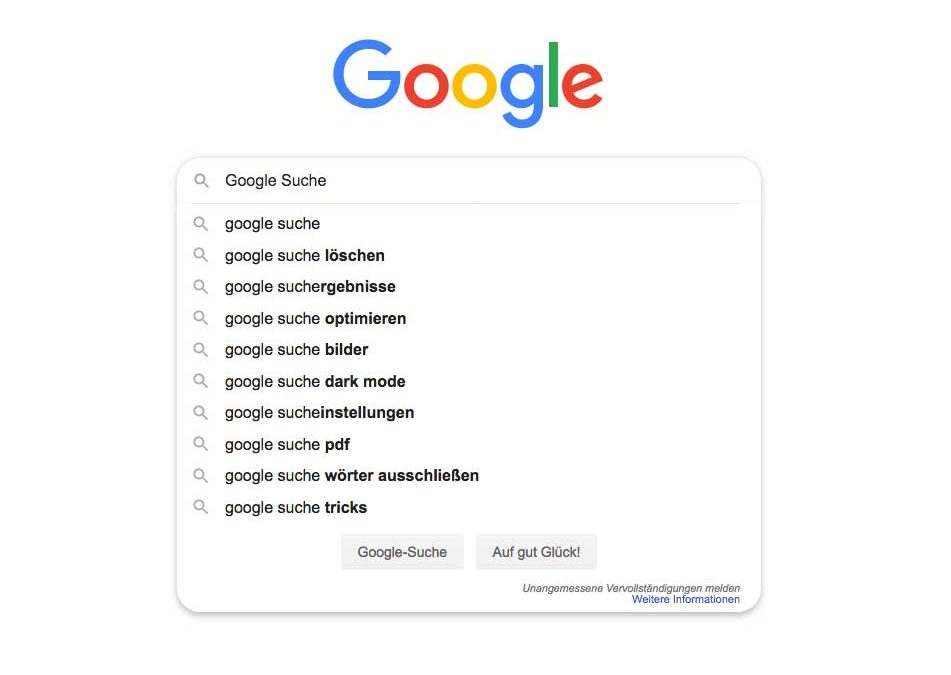 Google Suche – Ständige Veränderung der Ergebnisse bei Google