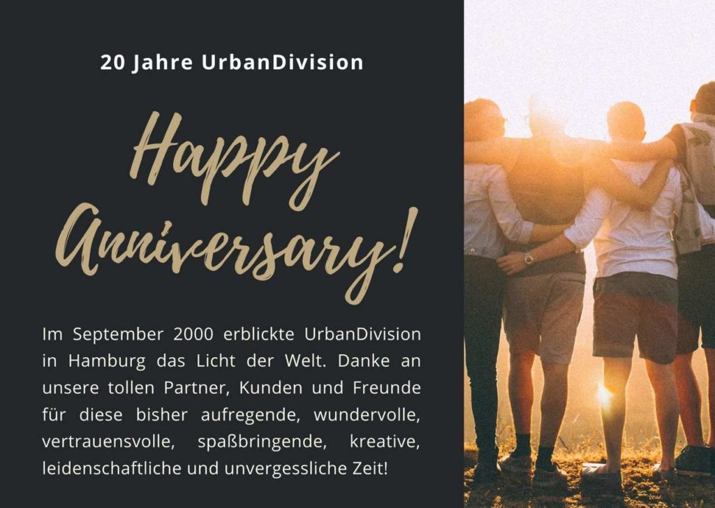20 Jahre UrbanDivision